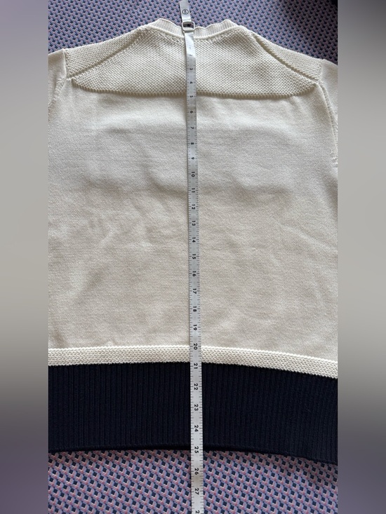 Dior Cream and Black Logo Crewneck Sweater - Picture 9 of 13